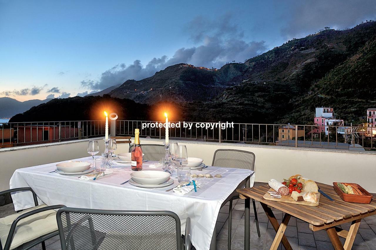 Luxury Penthouse Sea View Villa Corniglia Exterior photo